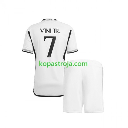Billiga Fotbollströjor Real Madrid Vinicius Junior 7 Barn Hemma tröja 2023/24 Kortärmad